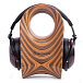 Подставка для наушников Dr.Head Under Wood Тайфун 1 Orange Black - рис.5