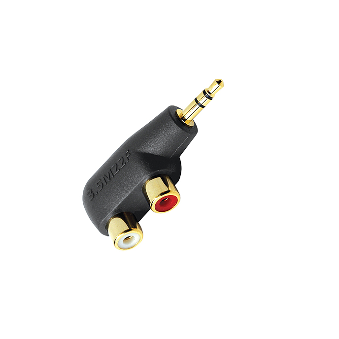 Адаптер AudioQuest Hard Mini 3.5m - 2RCA - рис.0