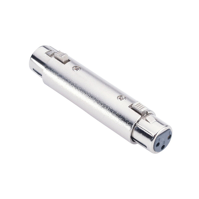 Переходник Adam Hall 7860 Silver XLR - XLR - рис.0