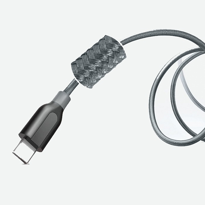 Кабель Anker PowerLine+ USB-C to USB 3.0 0.9m Grey - рис.1