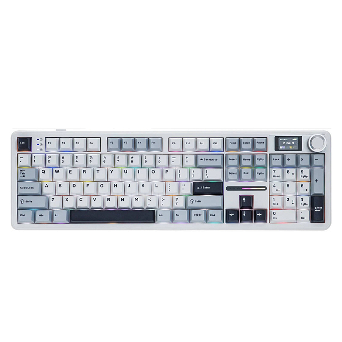 Клавиатура AULA F108 Pro Reaper Switches White Blue - рис.3