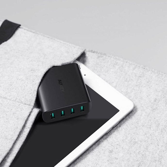 Сетевое зарядное устройство Aukey Wall Charger PA-U48 Black - рис.4
