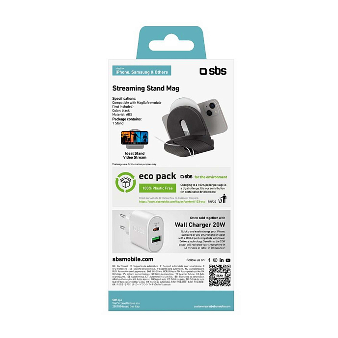 Подставка для смартфона SBS MagSafe Charger Desk Mount - рис.4