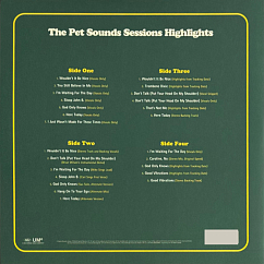 Виниловая пластинка The Beach Boys - The Pet Sounds Sessions Highlights - 2LP