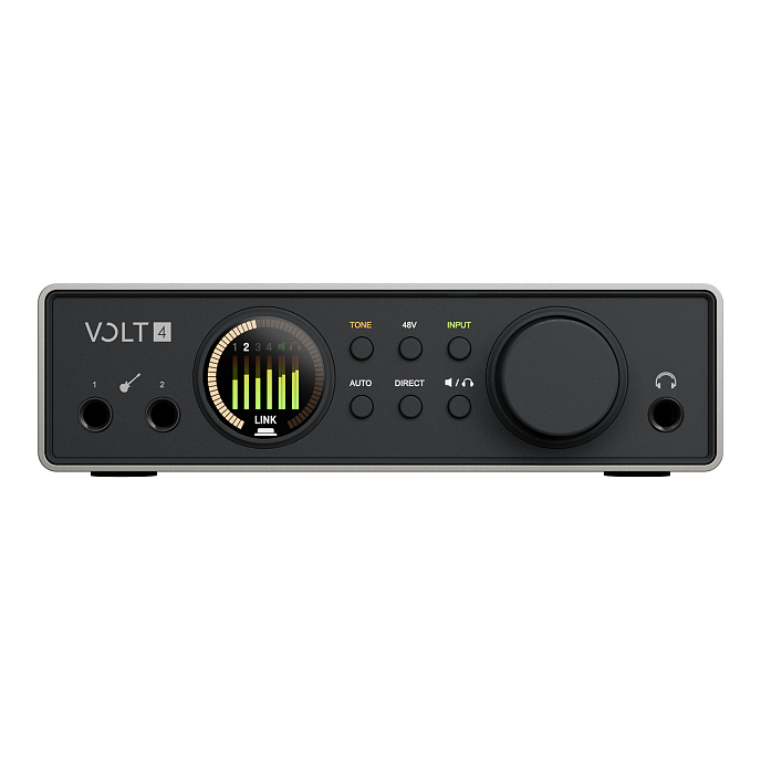 Аудиоинтерфейс Universal Audio Volt 4 Gen 2 Silver Black - рис.0