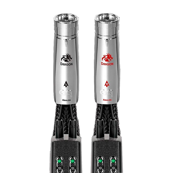 Кабель AudioQuest Dragon XLR-XLR 1 m - рис.0