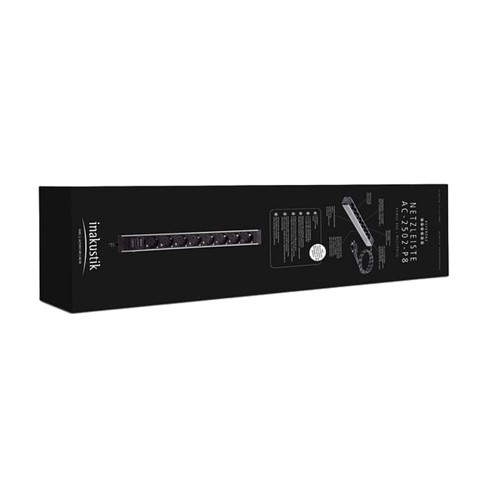 Сетевой фильтр Inakustik Referenz Power Bar AC-2502-P8 3.0m - рис.1