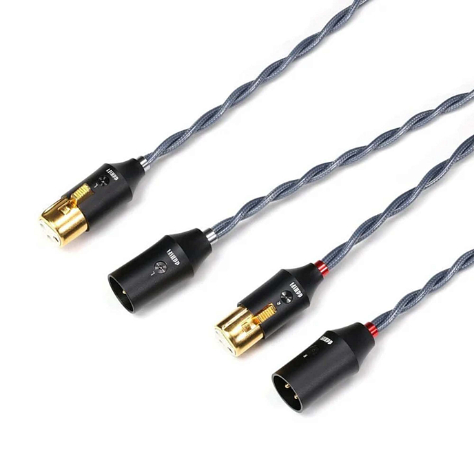 Кабель ddHiFi BC30XLR Balanced XLR 3Pin 75cm - рис.1