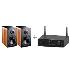 Комплект Indiana Line Nota 260 Walnut + Arylic B50