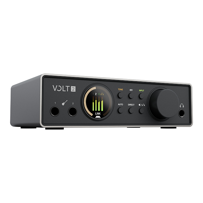 Аудиоинтерфейс Universal Audio Volt 2 Gen 2 Silver Black - рис.1