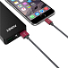 - рис.3 Кабель Aukey USB to Lightning Textile Cable 1.0m Red - рис.3