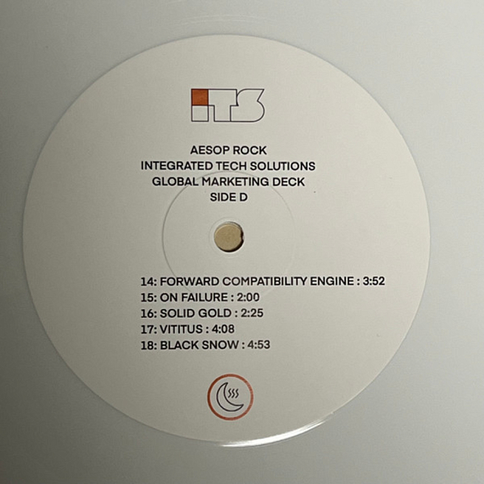 Виниловая пластинка Aesop Rock - Integrated Tech Solutions (coloured) - 2LP - рис.11