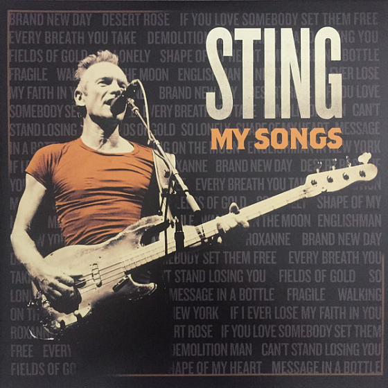 Пластинка Sting ‎– My Songs LP - рис.0