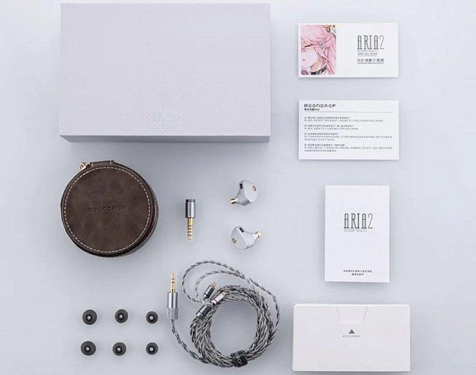 Наушники внутриканальные MoonDrop Aria 2 Silver - рис.6