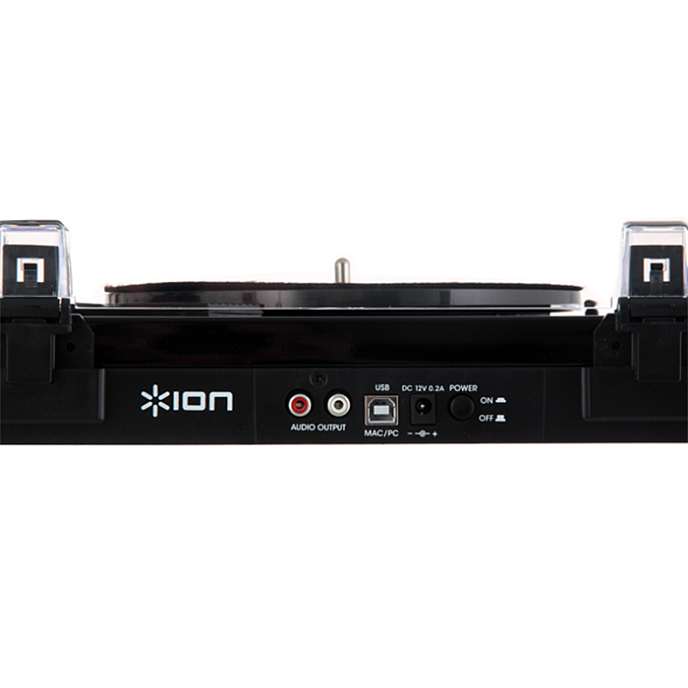 Проигрыватель винила Ion Audio Quickplay PURE LP Black - рис.3