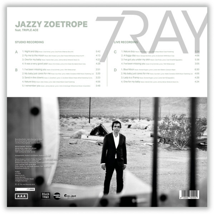 Виниловая пластинка 7RAY - Jazzy Zoetrope - (Pro-Ject) LP - рис.1