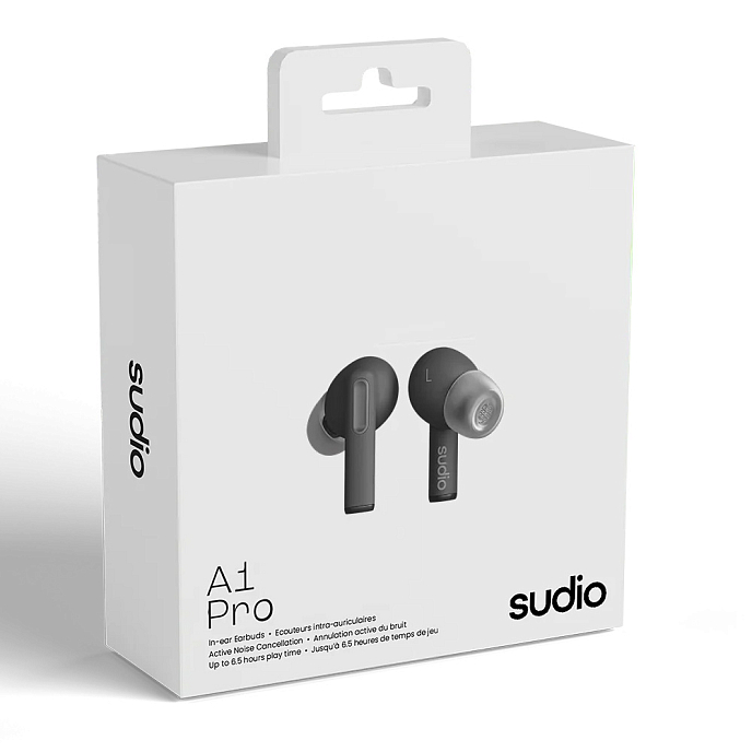 Наушники внутриканальные Sudio A1 Pro Black - рис.3