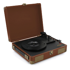 Проигрыватель винила Ritmix LP-100 Leather Brown