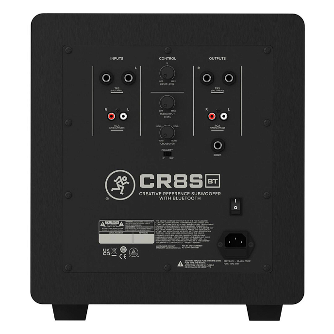 Сабвуфер Mackie CR8SBT Black - рис.2