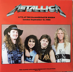 Пластинка Metallica – Live At The Hammersmith Odeon - London September 21, 1986 - Red - LP