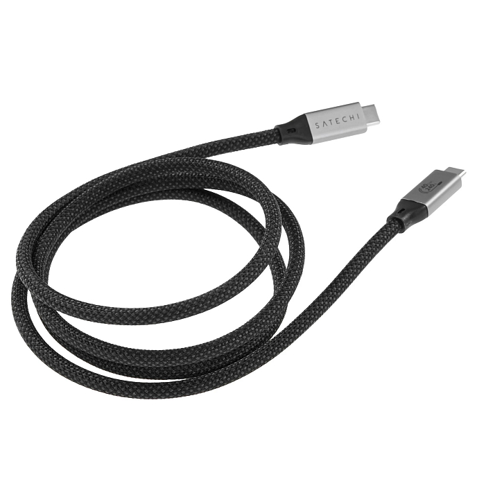 Кабель Satechi USB4 V2 Pro USB-C Black - рис.1