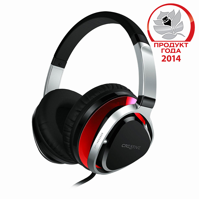 Наушники Creative Aurvana Live!2 Red - рис.0