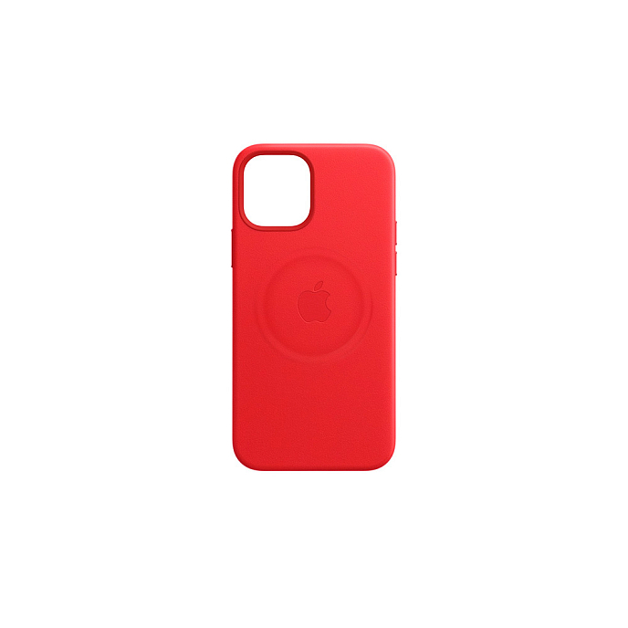 Чехол для смартфонов Apple iPhone 12 Pro Max Leather Case with MagSafe Red - рис.4