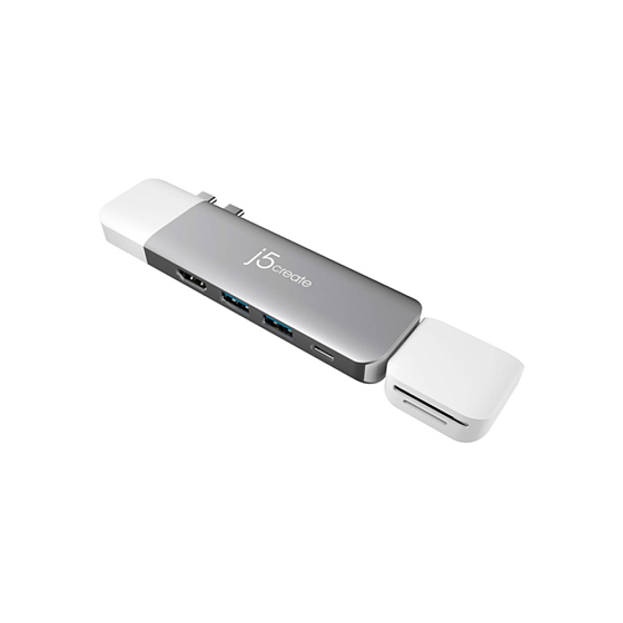 USB HUB j5create ULTRADRIVE Kit USB-C Dual-Display Modular Dock - рис.0