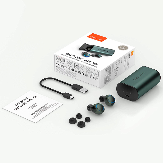 Беспроводные наушники Creative Outlier Air V3 Black - рис.7