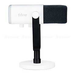 Микрофон для стриминга и игр Fifine AmpliGame AM8 White