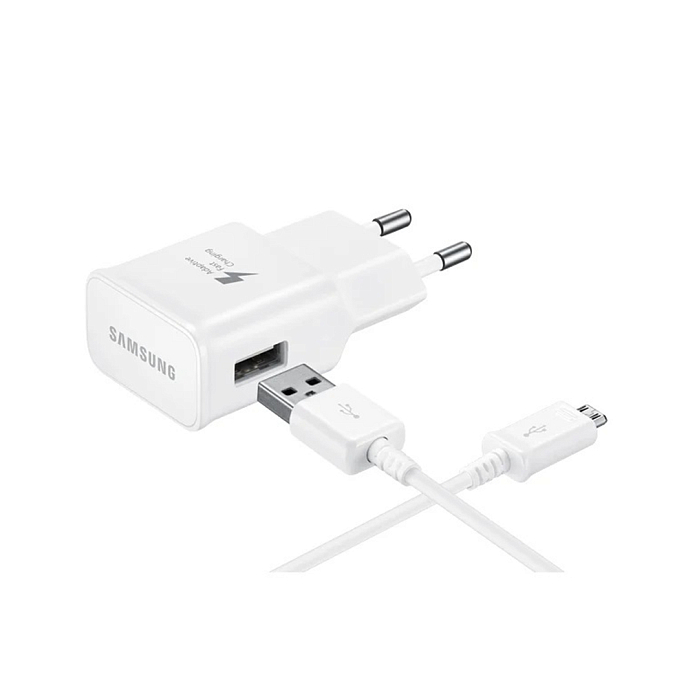Сетевое зарядное устройство Samsung EP-TA20 USB Type-C White - рис.0