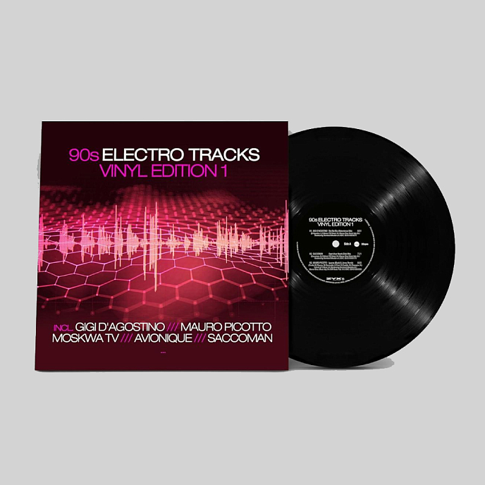 Виниловая пластинка Various Artists - 90s Electro Tracks, Vol.1 LP - рис.2