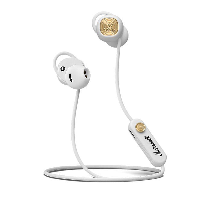 Беспроводные наушники Marshall Minor II Bluetooth White - рис.0