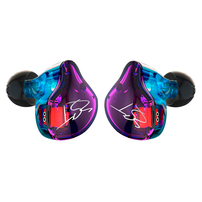 Наушники внутриканальные KZ ZST Purple with mic - рис.2