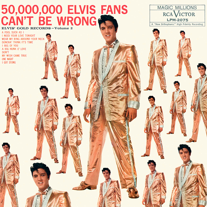 Виниловая пластинка Elvis Presley - 50 Million Elvis Fans Can't Be Wrong LP - рис.0