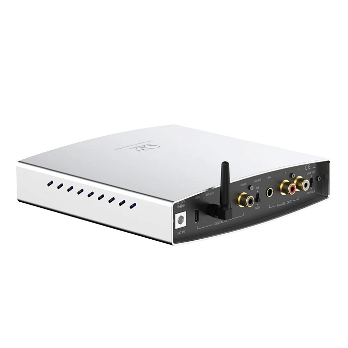 Усилитель для наушников с ЦАП Shanling EH2 Silver - рис.3