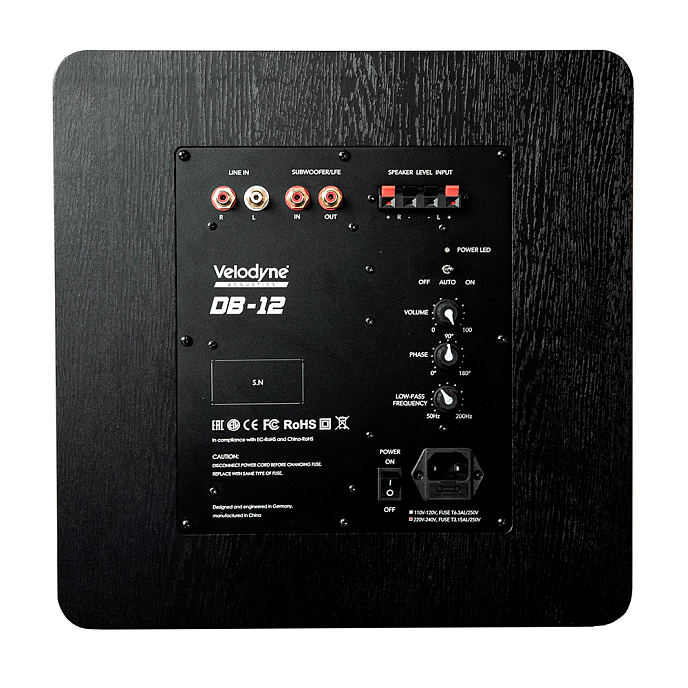 Сабвуфер Velodyne DB-12 - рис.4