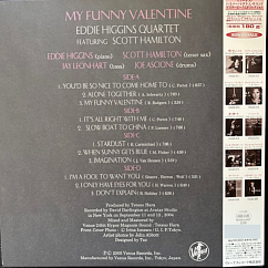 Виниловая пластинка Eddie Higgins Quartet - My Funny Valentine (Audiophile, Hyper Magnum Sound) - 2LP