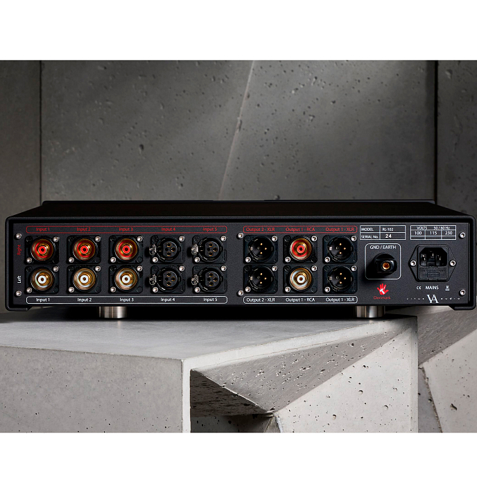 Предусилитель Vitus Audio RL‐102 MK.I Jet Black - рис.3