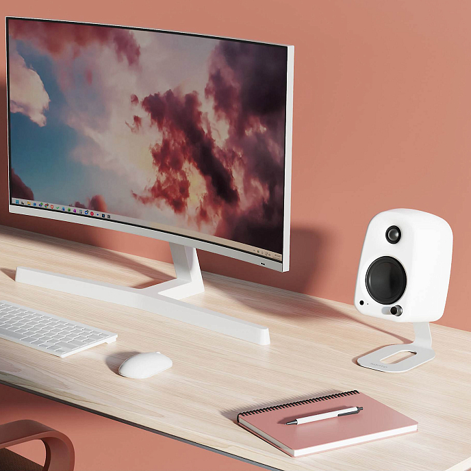 Полочная акустика Kanto UKI Chalk Matte White - рис.10