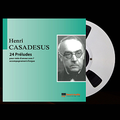 Магнитная лента Henri Casadesus 24 Preludes S Belonogov & T Ryabova 38/2 магнитная лента