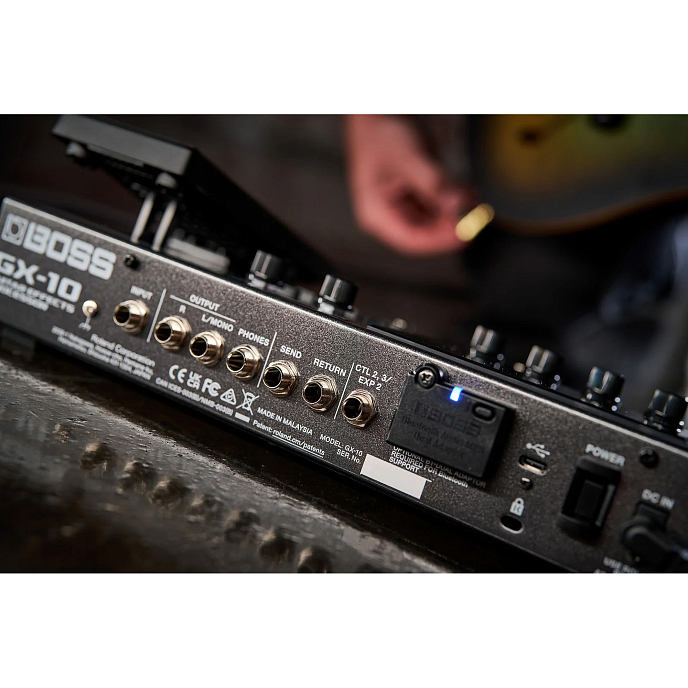 Процессор эффектов Boss GX-10 Black - рис.5