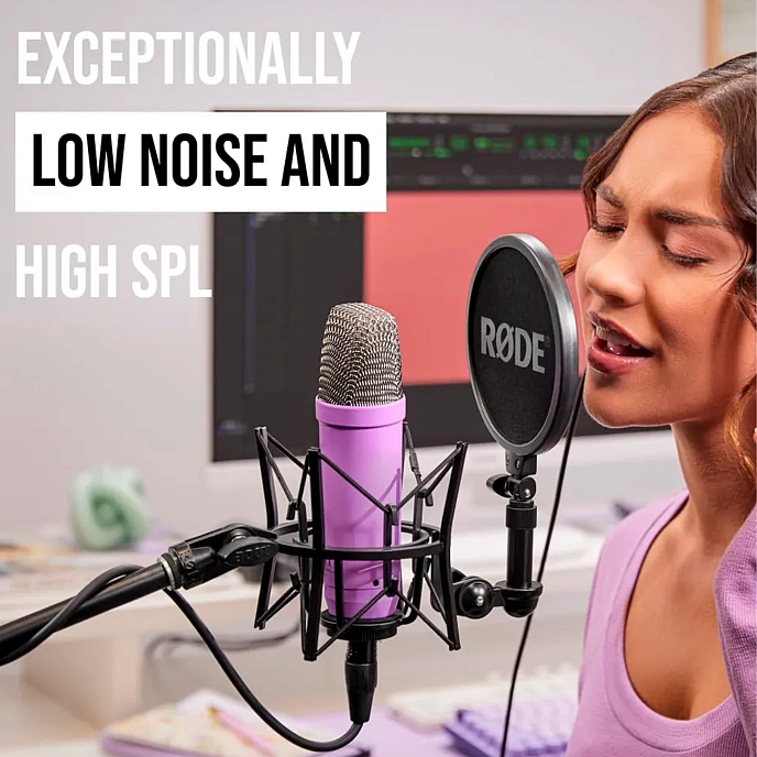 Микрофон студийный RODE NT1 Signature Purple - рис.10