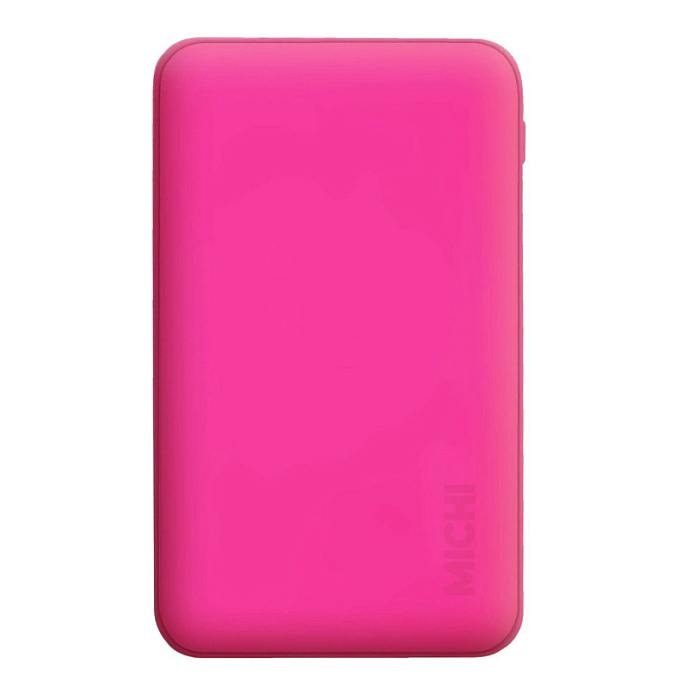 Внешний аккумулятор Michi 6000 mAh Pink - рис.0