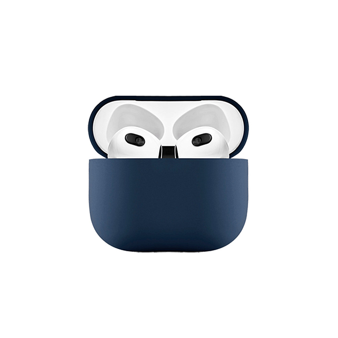 Чехол для Airpods uBear Touch Pro Case Airpods 3 Dark Blue - рис.0