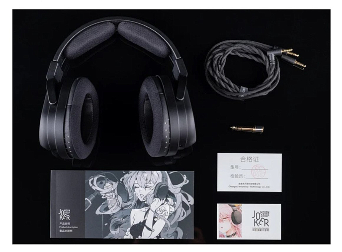 Наушники полноразмерные MoonDrop Joker Black - рис.3