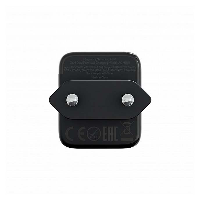 Зарядное устройство Magssory Nano Pro 45W GaN Black - рис.5