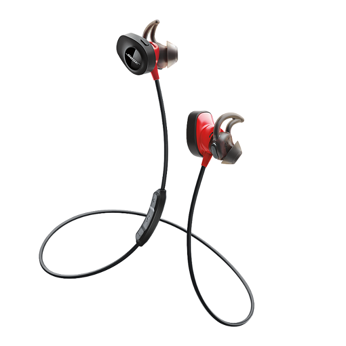 Беспроводные наушники Bose SoundSport Pulse wireless headphones red - рис.1