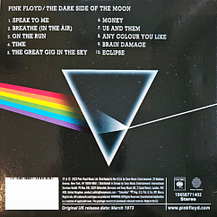 CD-диск Pink Floyd – The Dark Side Of The Moon - CD