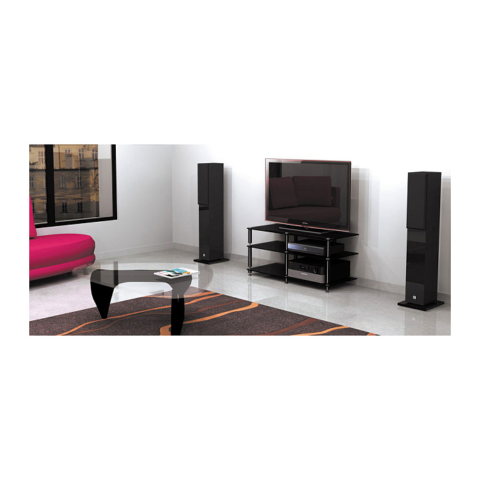 Стойка для Hi-Fi NorStone Bergen AV 2 Black - рис.3